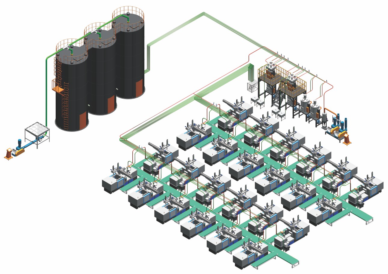 中央供料系統(tǒng)的工作原理和結(jié)構(gòu) 中央供料系統(tǒng)的工作原理和結(jié)構(gòu)